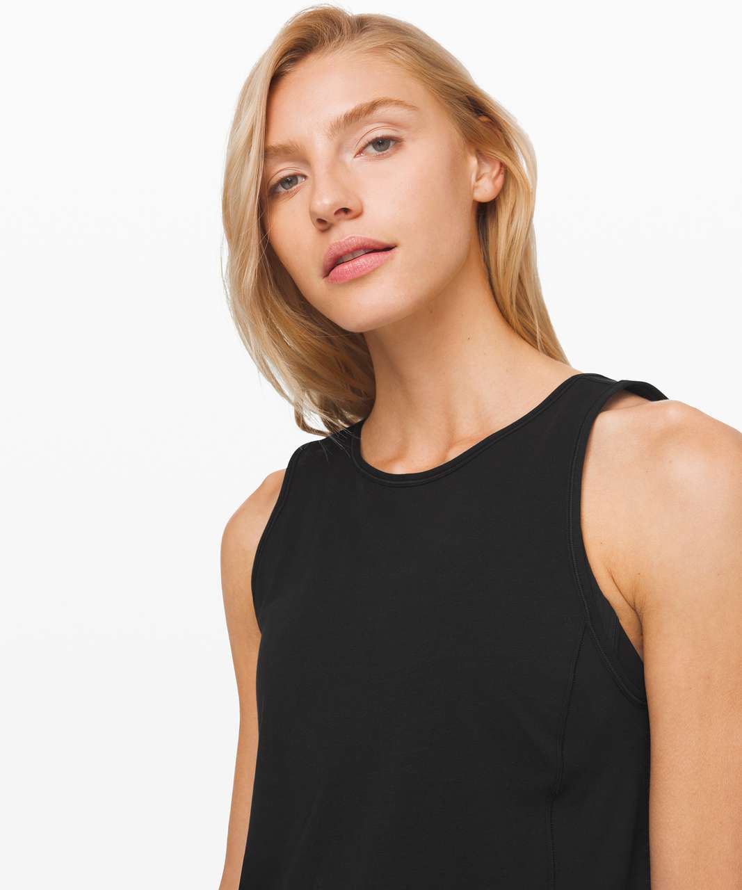 Lululemon Black Twist Tank Good Turn Top 8