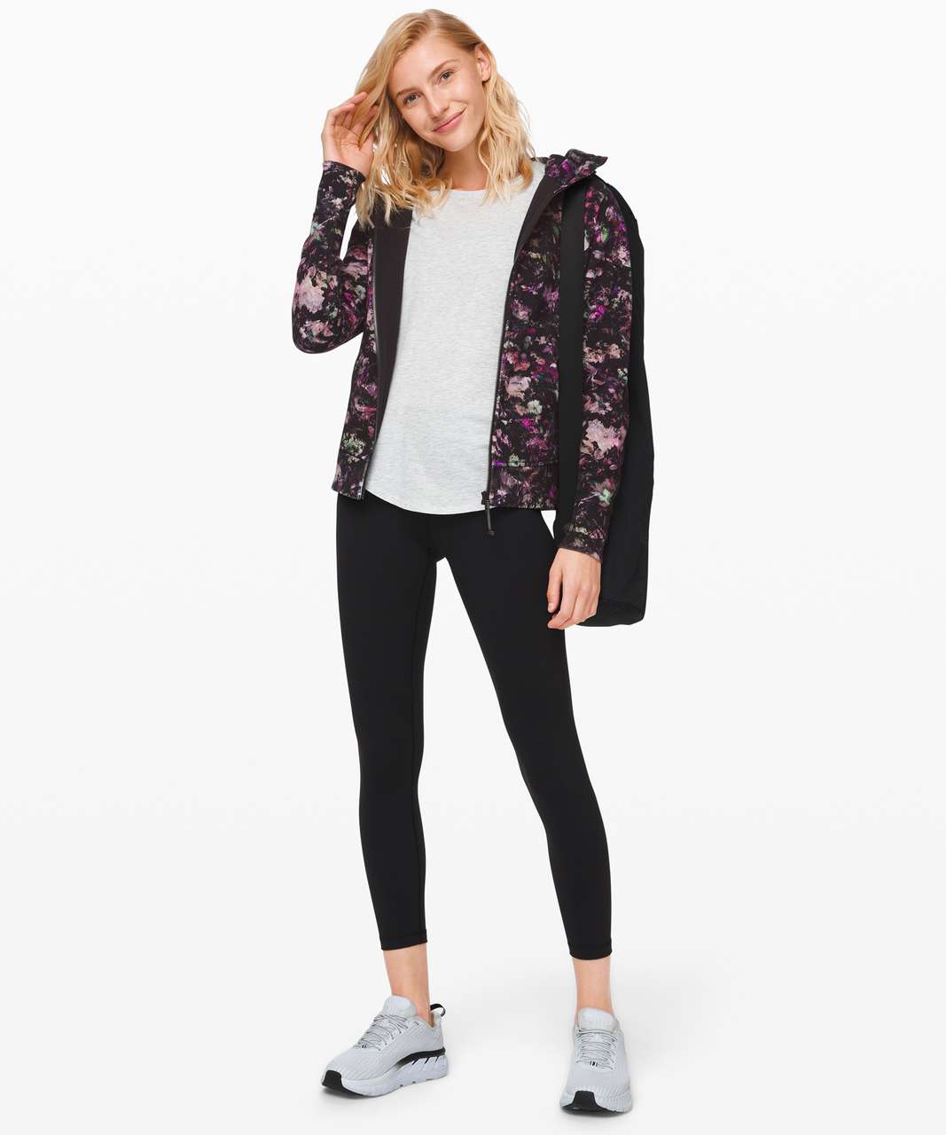 LULULEMON SCUBA HOODIE FLORAL, Women's Fashion, Coats, Jackets and  Outerwear on Carousell