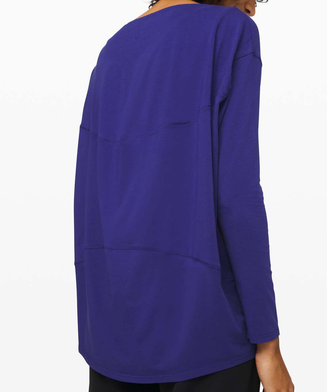 Lululemon Back In Action Long Sleeve - Larkspur