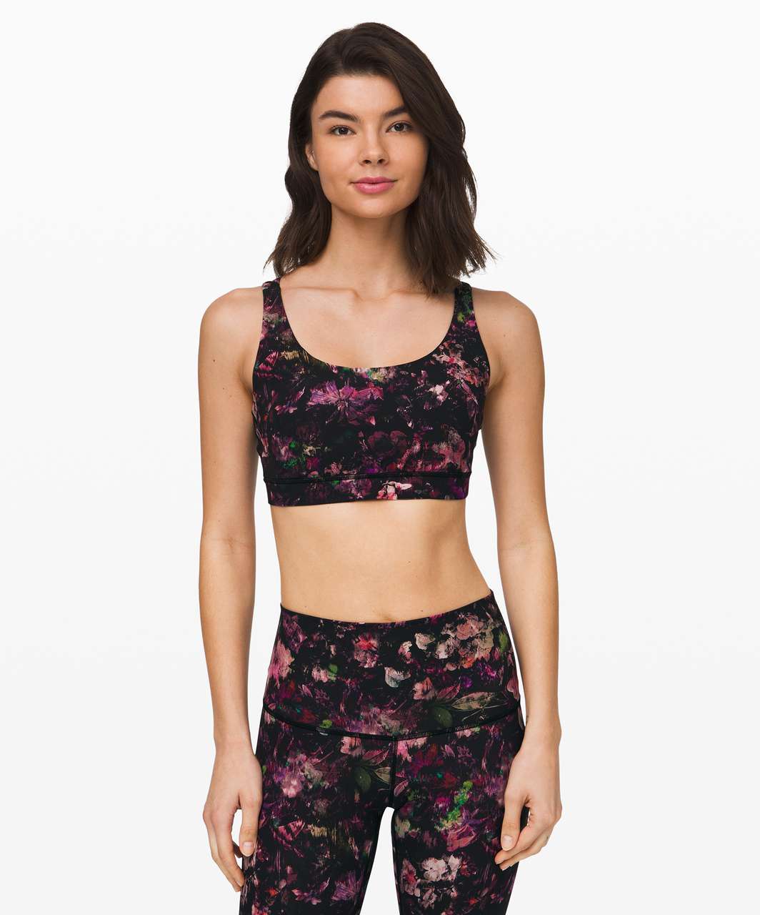 Brighton Active Sports Bra in Floral