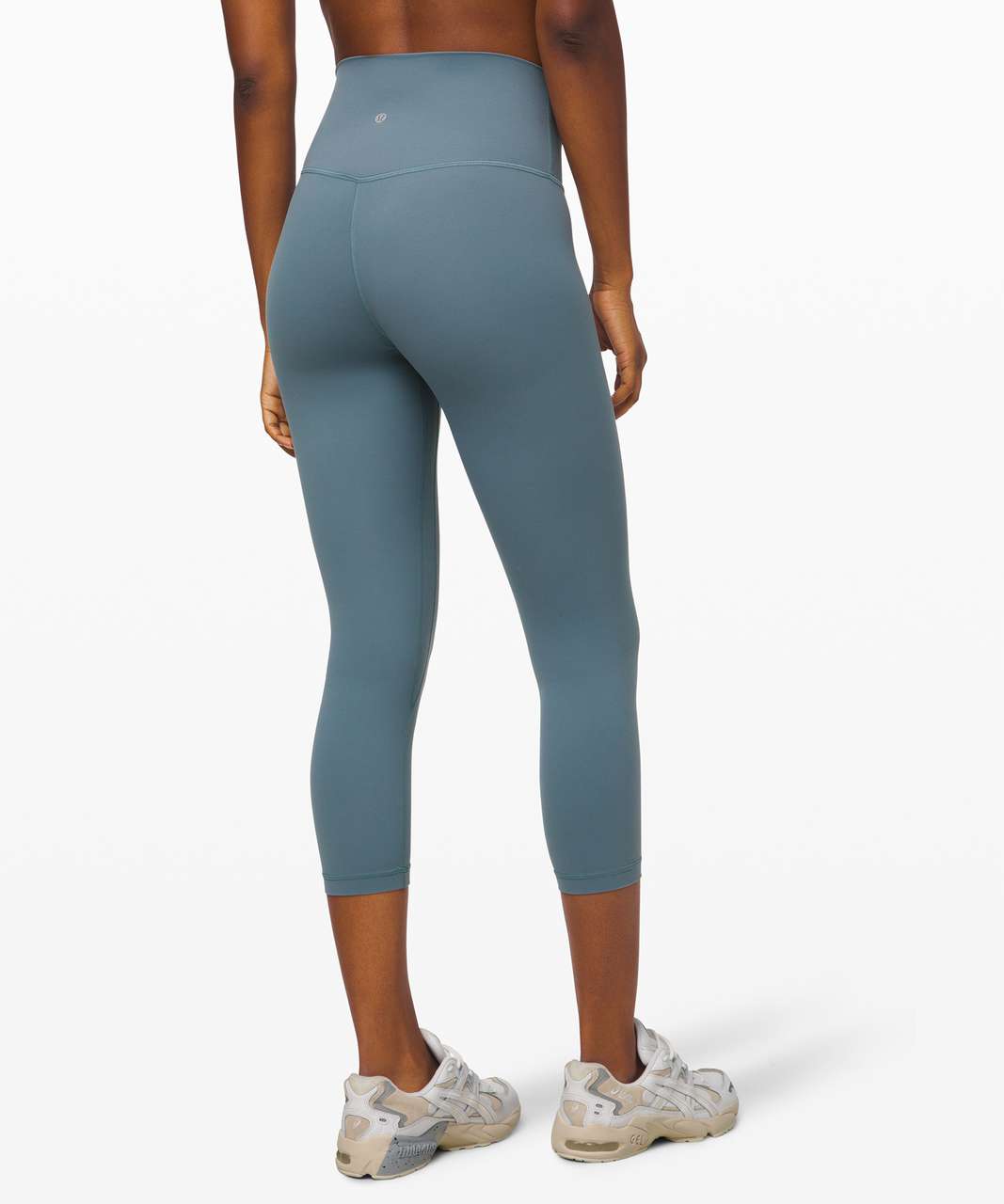 lululemon blue crop leggings