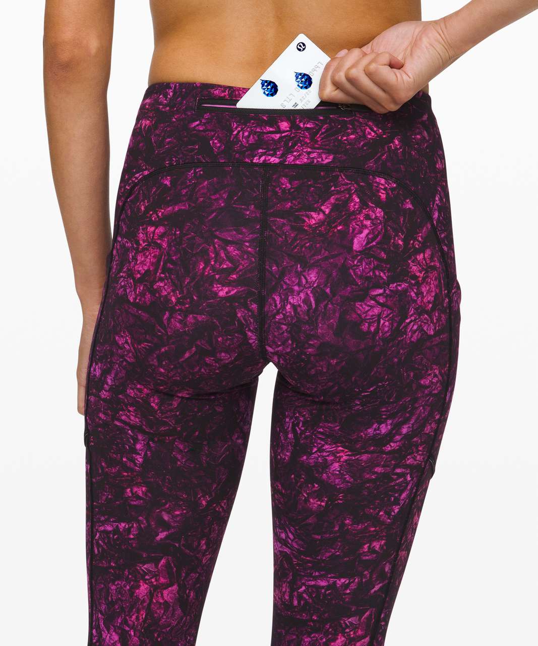 Lululemon Speed Up Tight 28" *Full-On Luxtreme - Undercurrent Grapealicious Multi