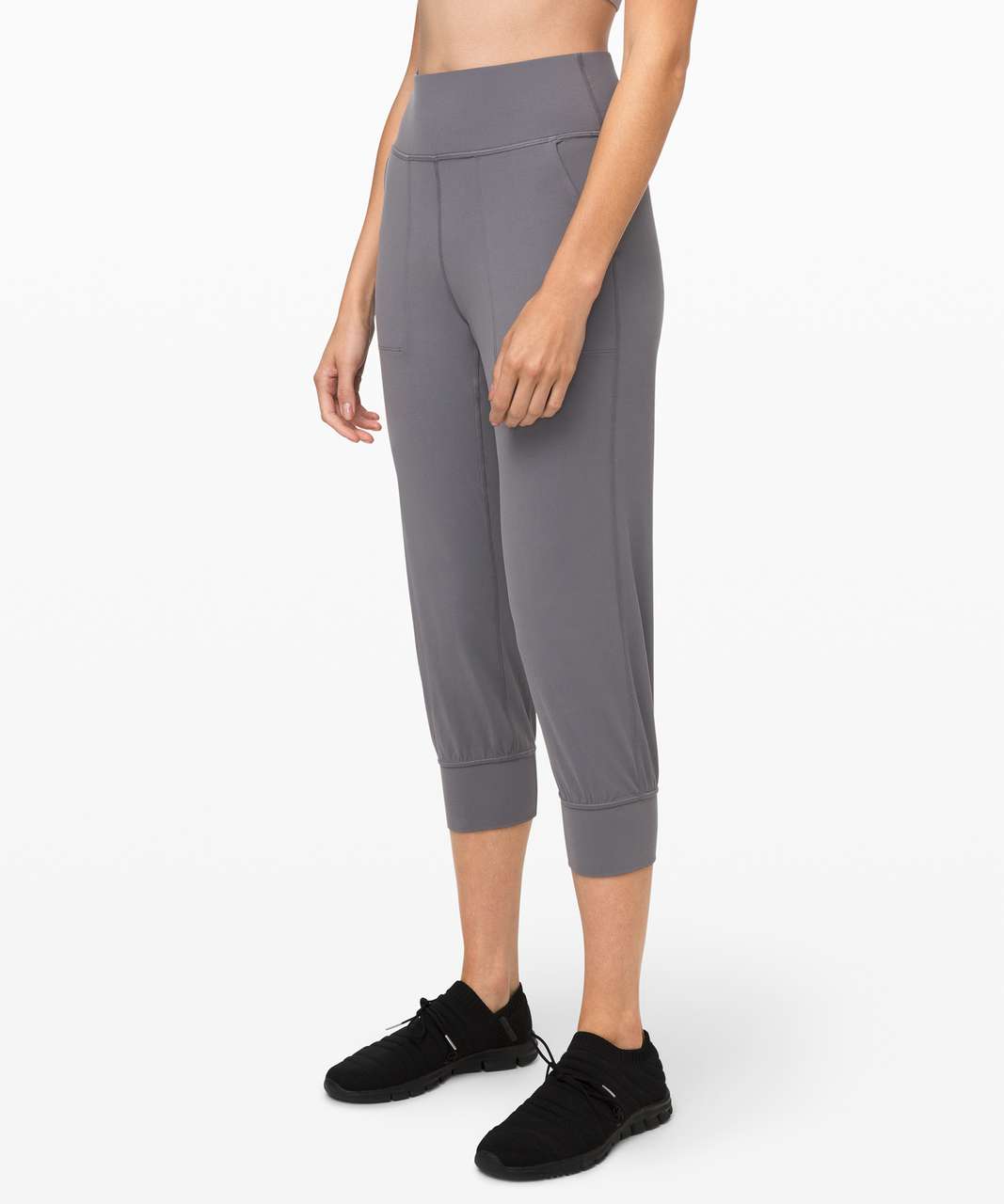 Lululemon Align Jogger Crop *23 - Titanium - lulu fanatics