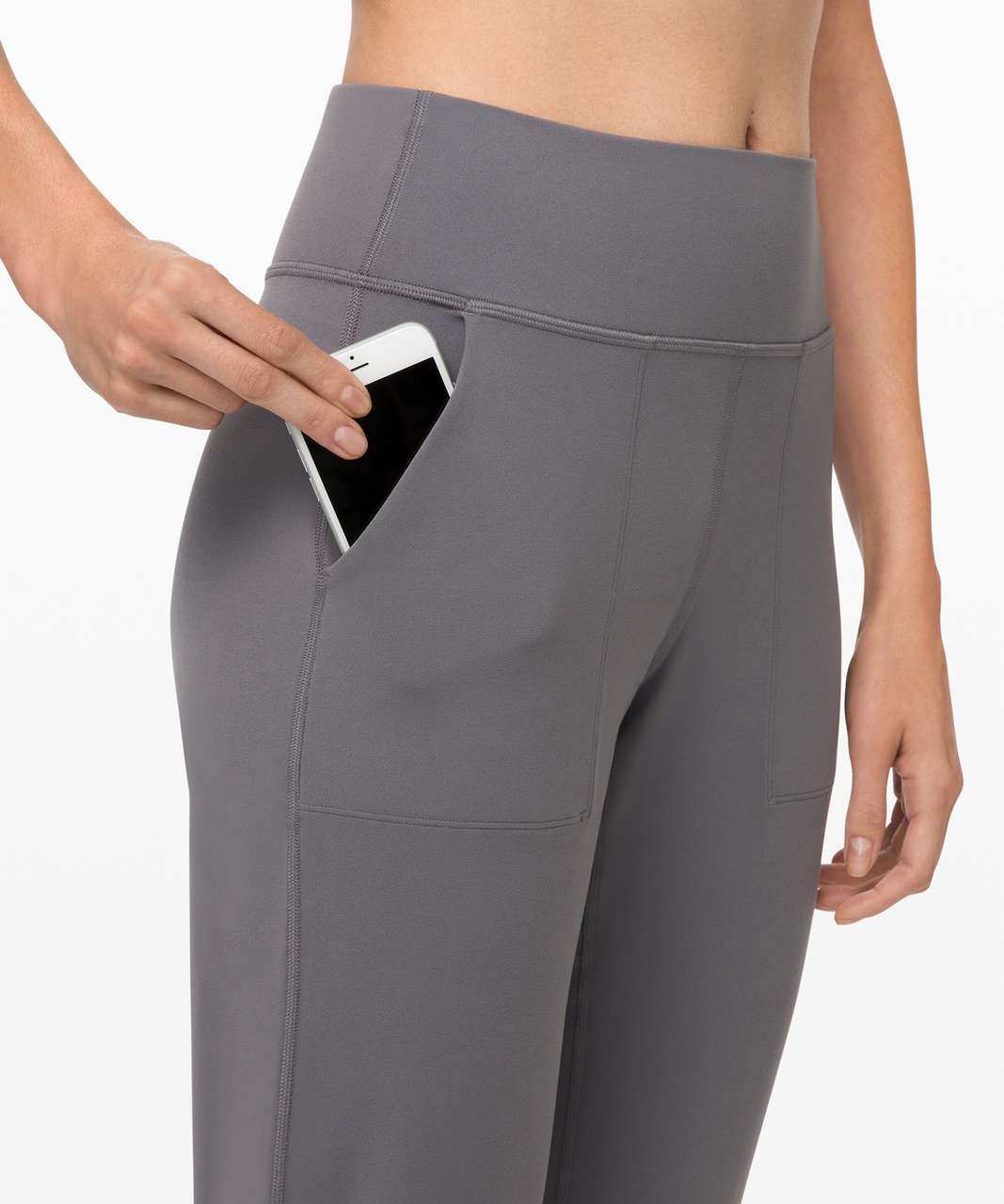 Lululemon Align Jogger Crop *23 - Titanium - lulu fanatics