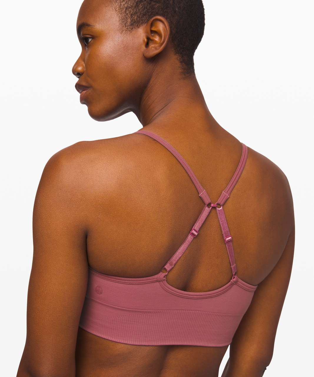 Lululemon Ebb To Street Bra II - Moss Rose