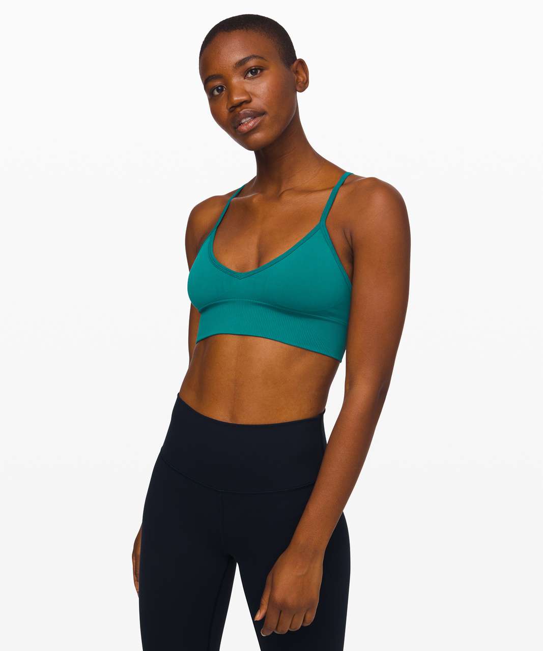 Lululemon Ebb To Street Bra *Light Support, A/B Cup - Lunar Rock - lulu  fanatics