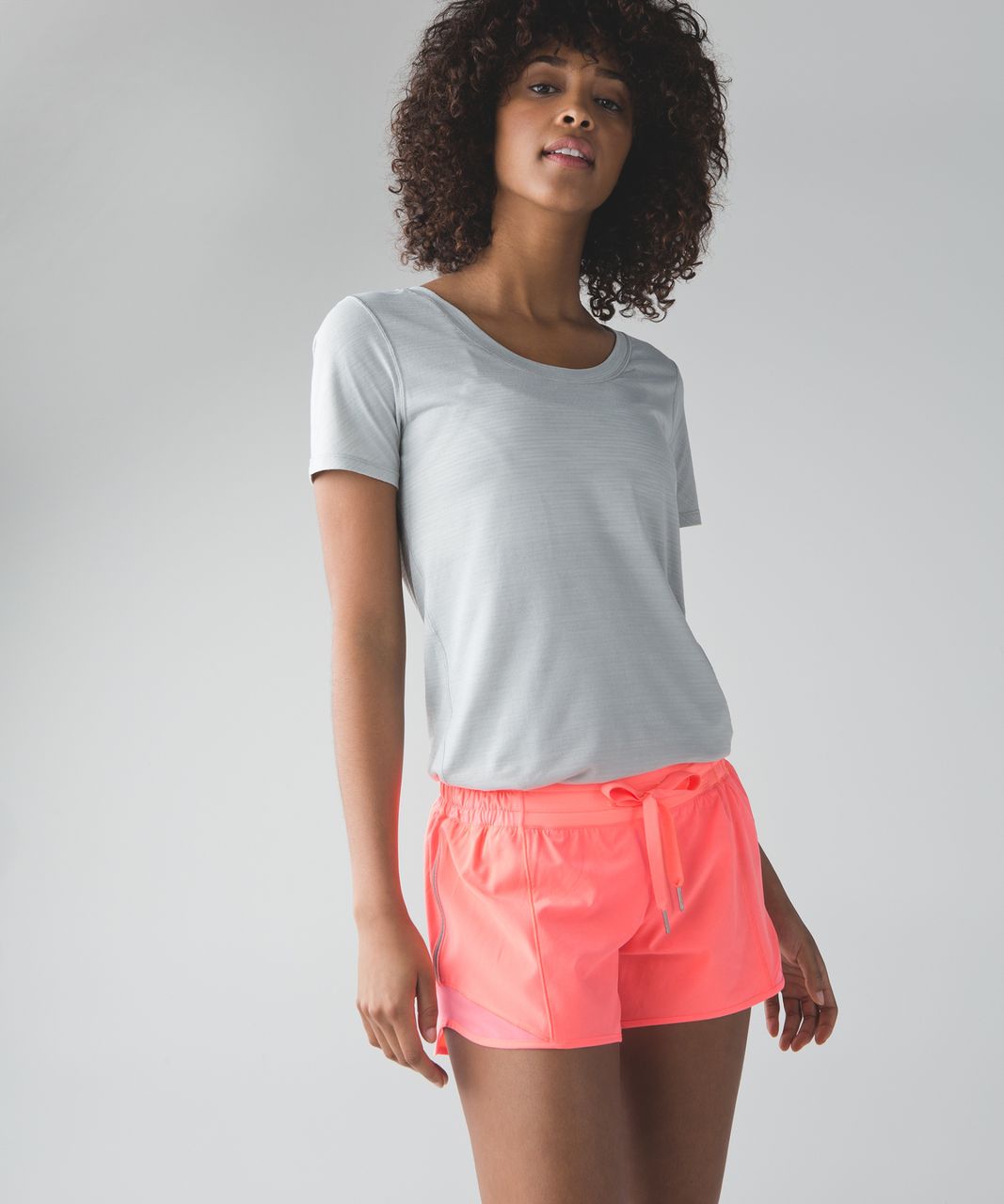 Lululemon Hotty Hot Short (Long) - Grapefruit