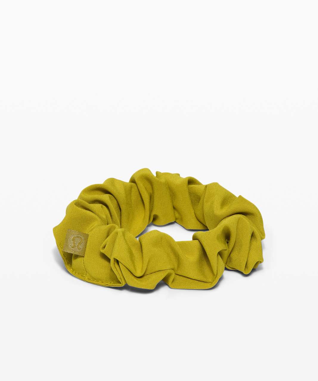 Lululemon Uplifting Scrunchie - Golden Lime