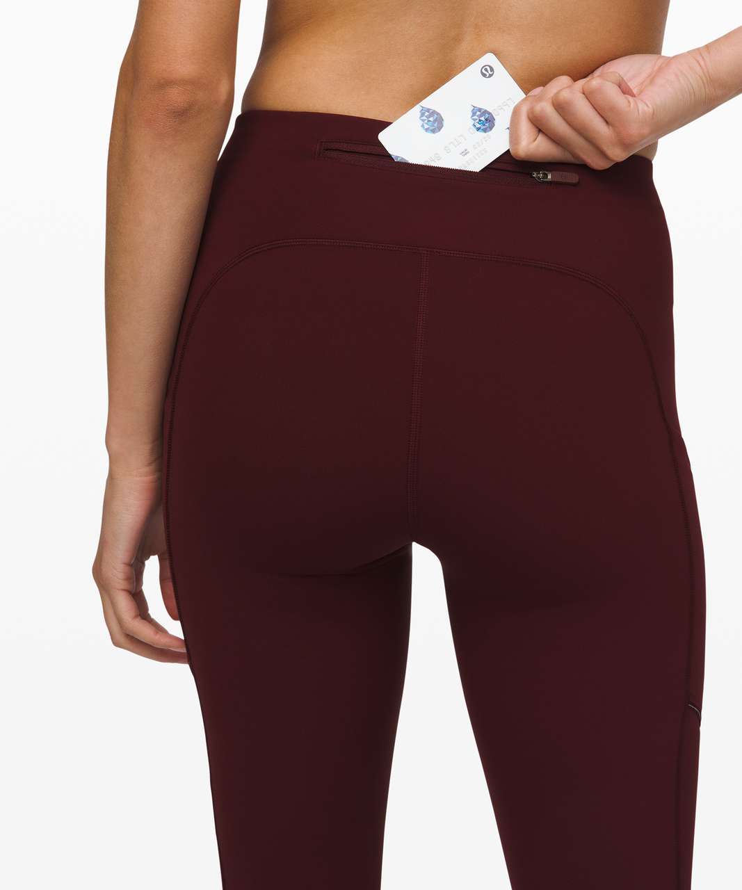 Lululemon Speed Up Tight 25" - Garnet