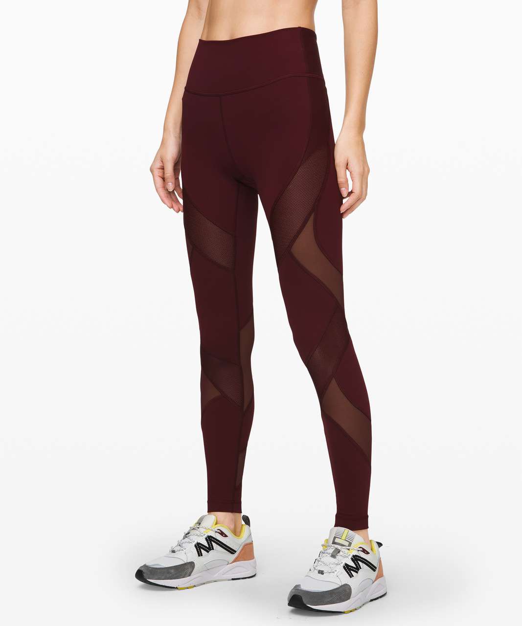 maroon lululemon leggings