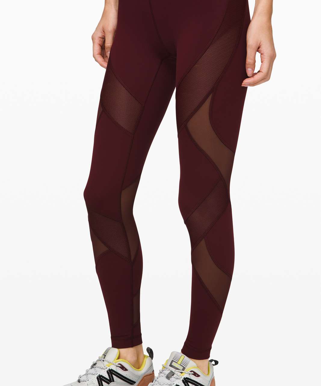 NWT Lululemon Wunder Under Lounge HR velvet Tight Sz 8 Garnet High Rise  Awesome!