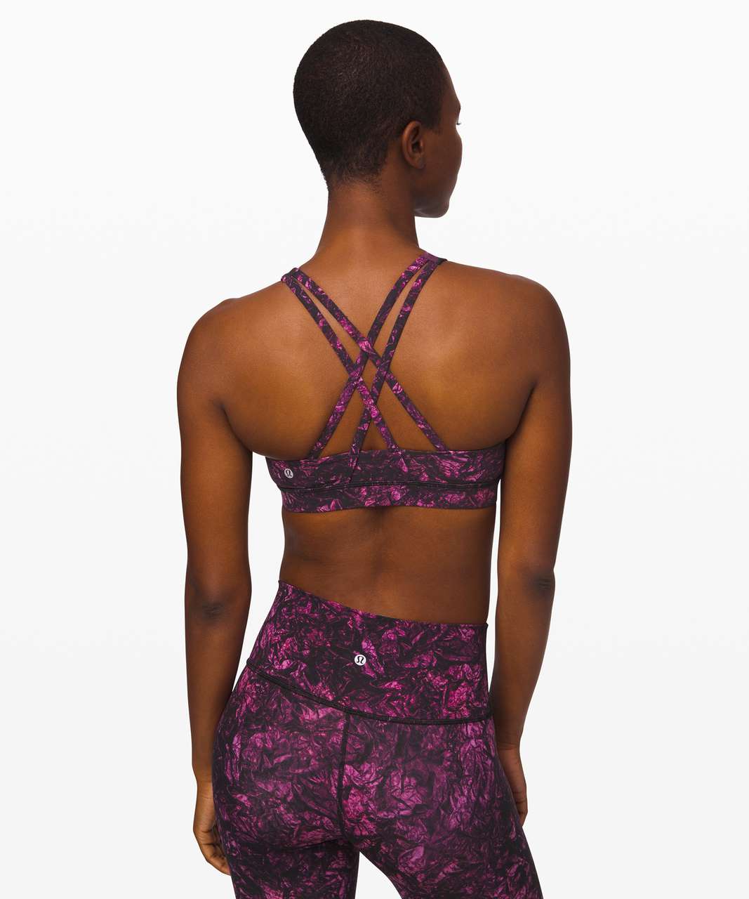 Lululemon Energy Bra *High Neck - Undercurrent Grapealicious Multi - lulu  fanatics