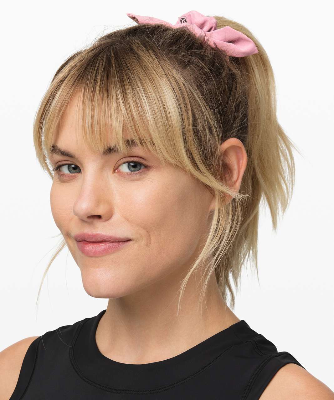 Lululemon Uplifting Scrunchie *Bow - Pink Taupe (First Release)