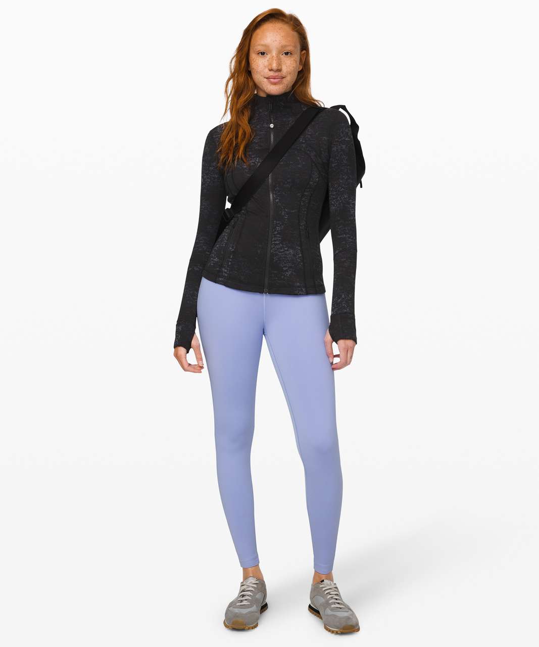 Lululemon Define Jacket *Luxtreme - Untamed Jacquard Spray Dye Black Deep Coal