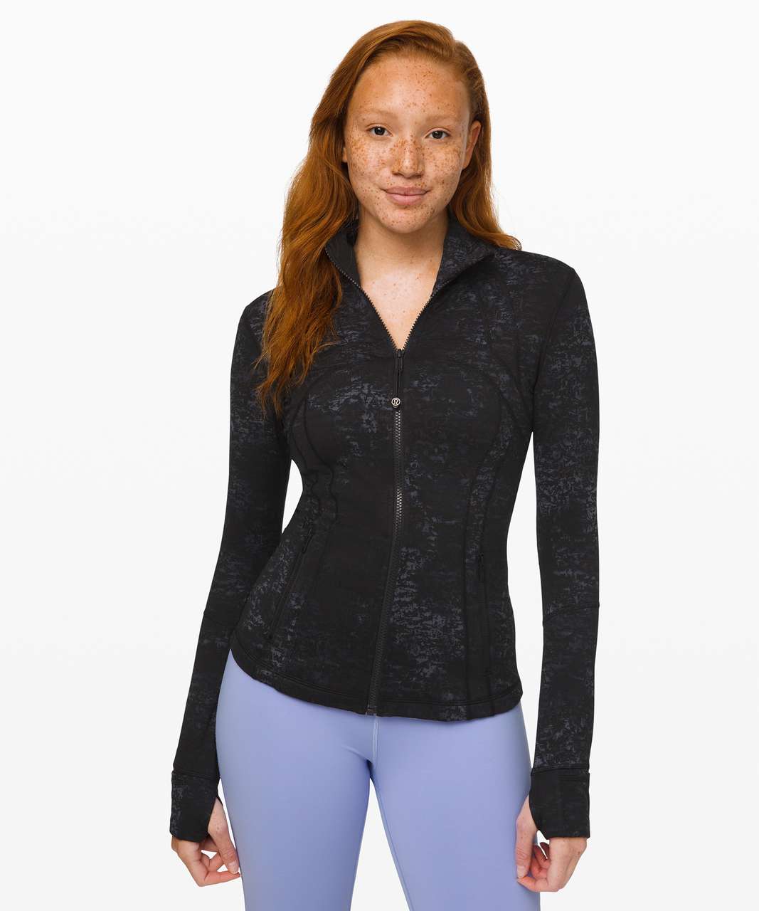 Lululemon Define Jacket *Luxtreme - Untamed Jacquard Spray Dye Black Deep Coal