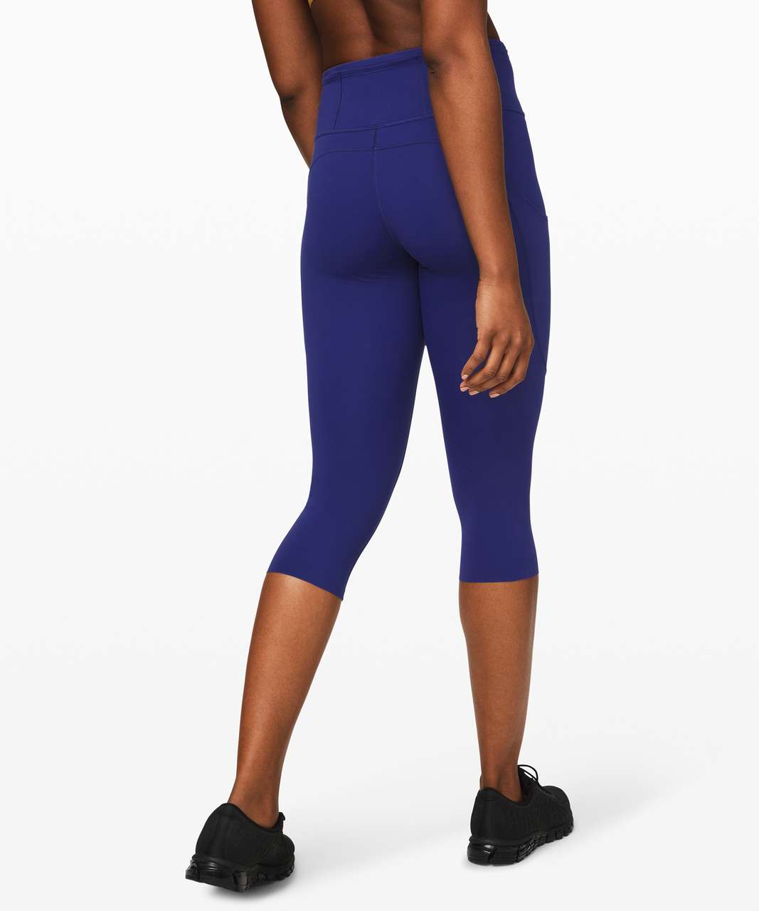 Lululemon Fast and Free Crop II 19" *Non-Reflective - Larkspur