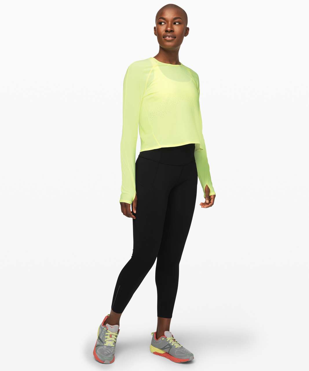 Lululemon Strong Rays Long Sleeve - Florid Flash - lulu fanatics