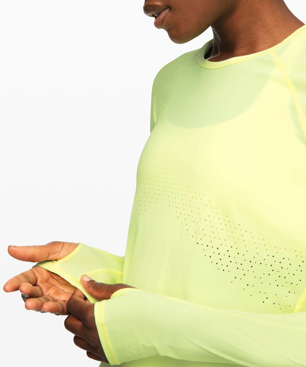 Lululemon Strong Rays Long Sleeve - Florid Flash