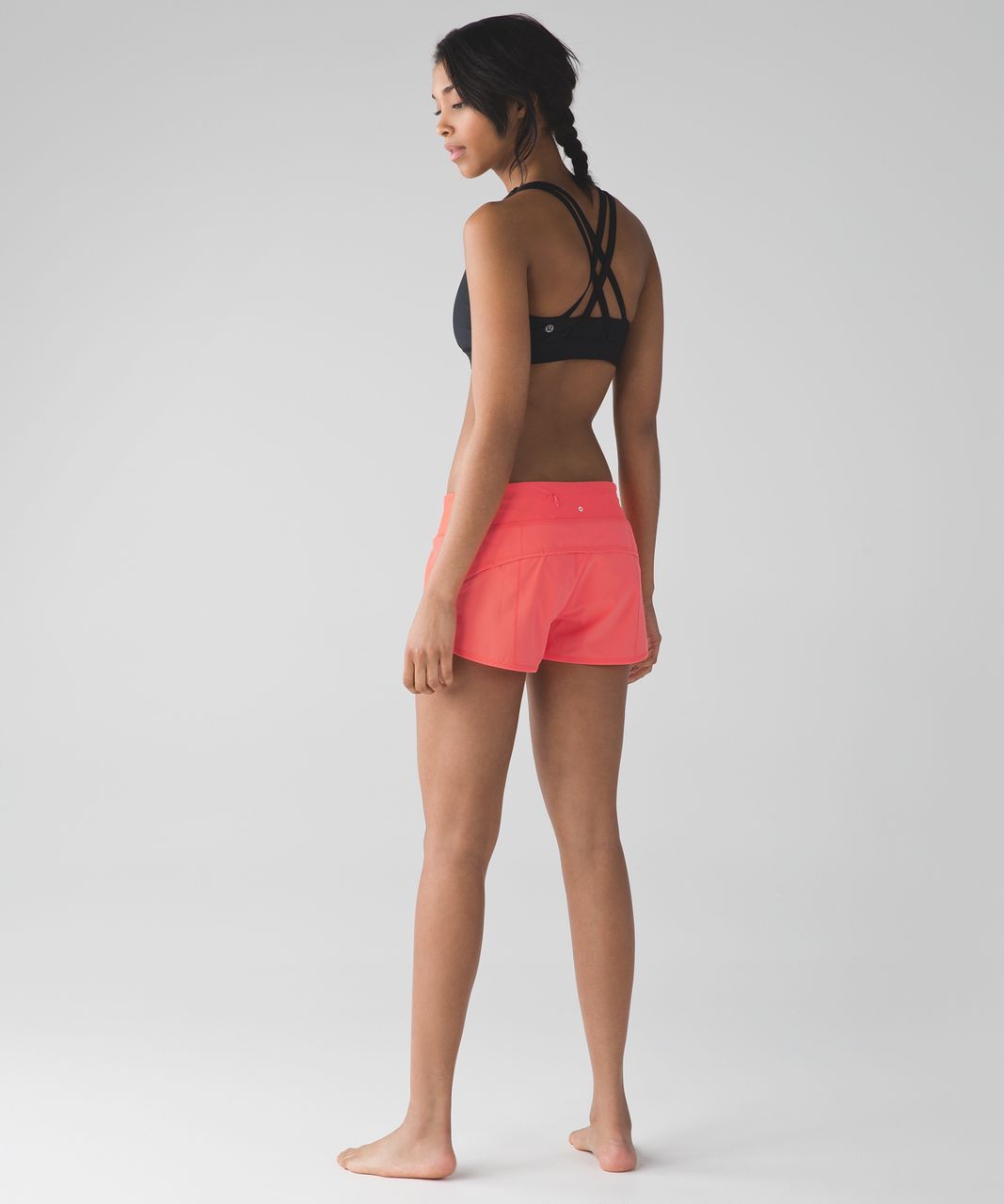 Lululemon Speed Short (H2O) - Grapefruit