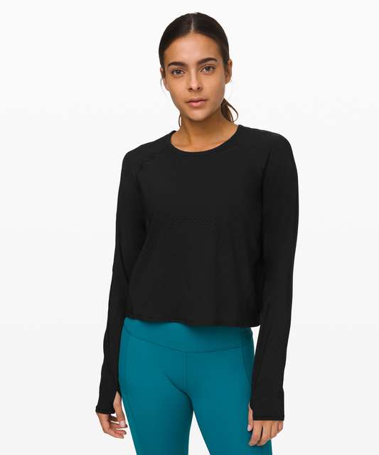 Lululemon Strong Rays Long Sleeve - White - lulu fanatics