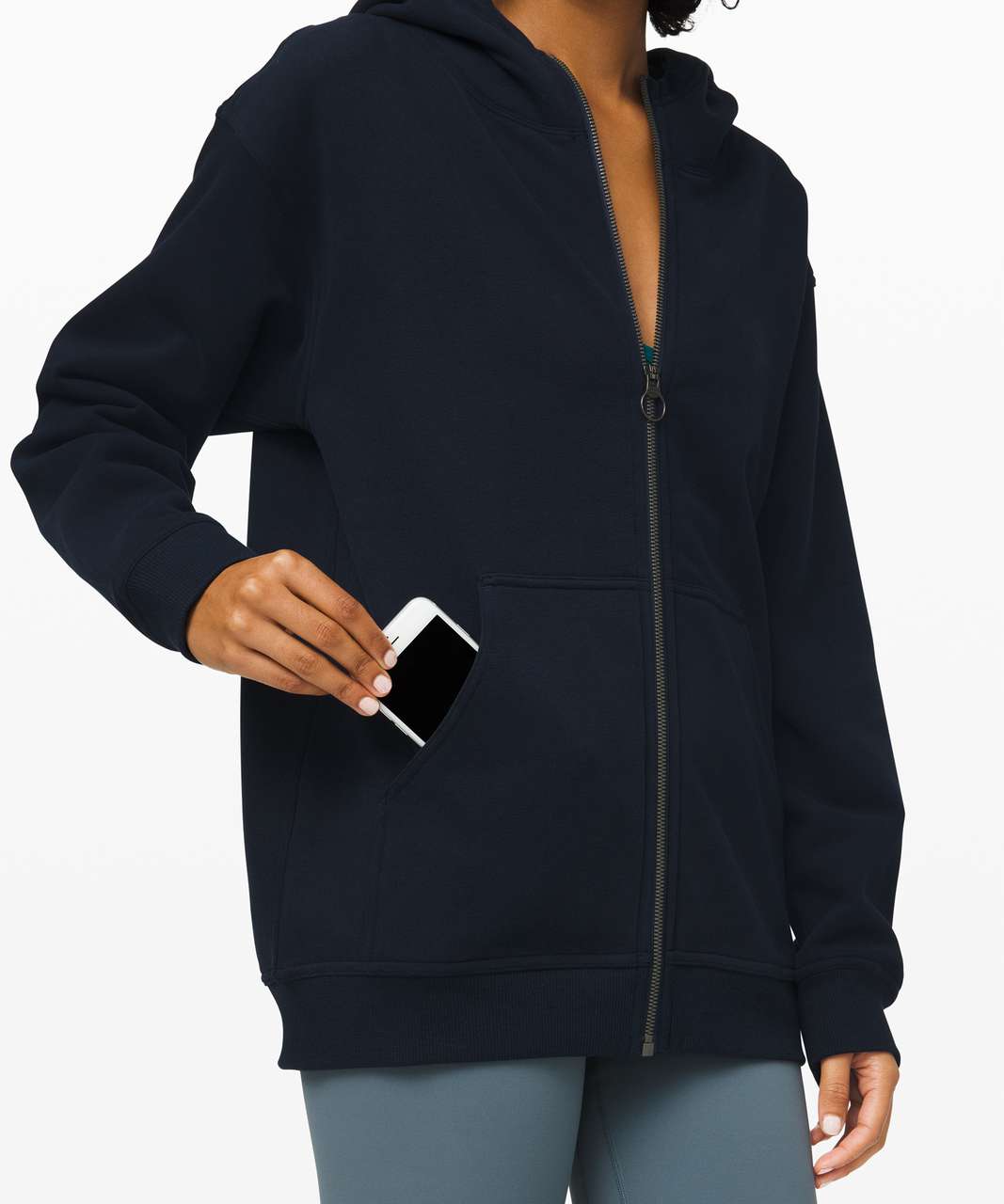 Lululemon All Yours Zip Hoodie - True Navy