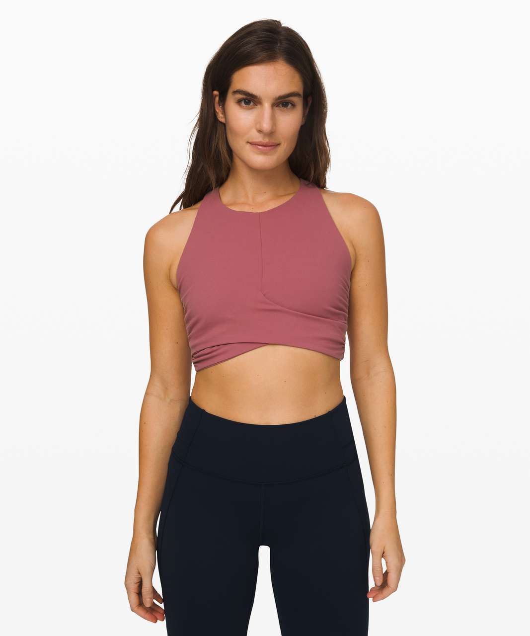 Lululemon Shadow Mesh Bra *Leaf - Garnet / Moss Rose - lulu fanatics