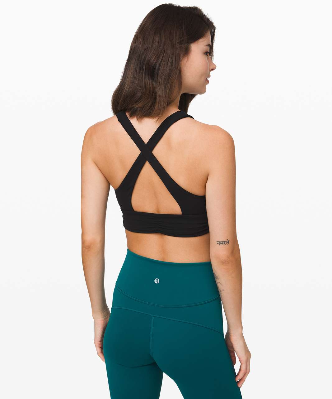 Lululemon Mind Over Miles Bra - Black - lulu fanatics