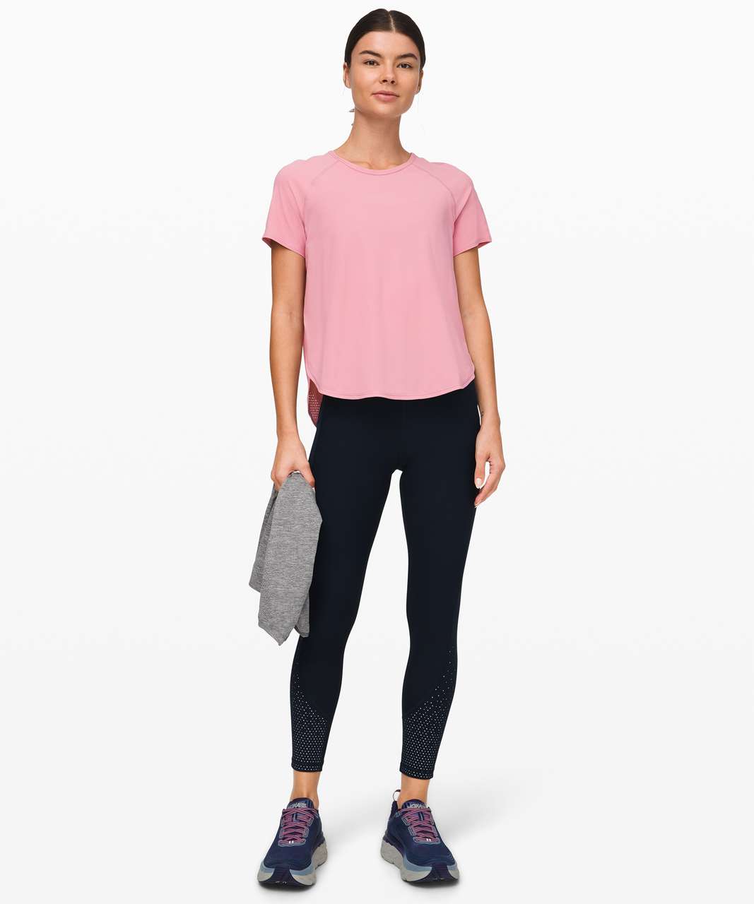 Lululemon Strong Rays Short Sleeve - Pink Taupe