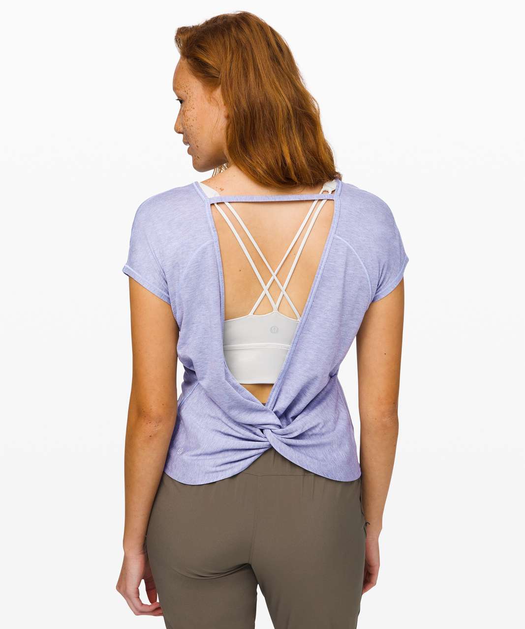 Lululemon Cinch It Long Sleeve - Dusky Lavender - lulu fanatics