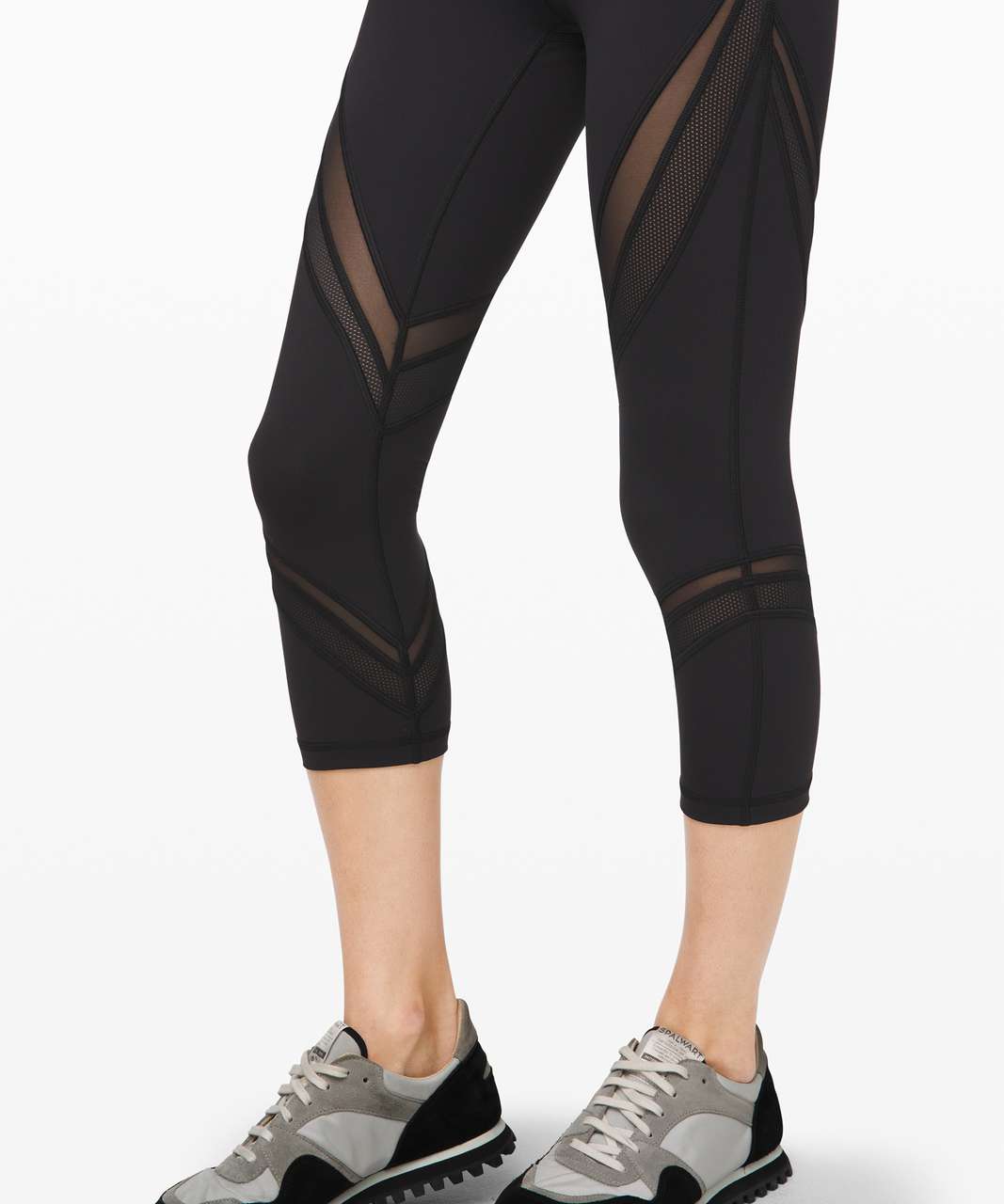 Lululemon Wunder Train High-rise Crop 21 In Black