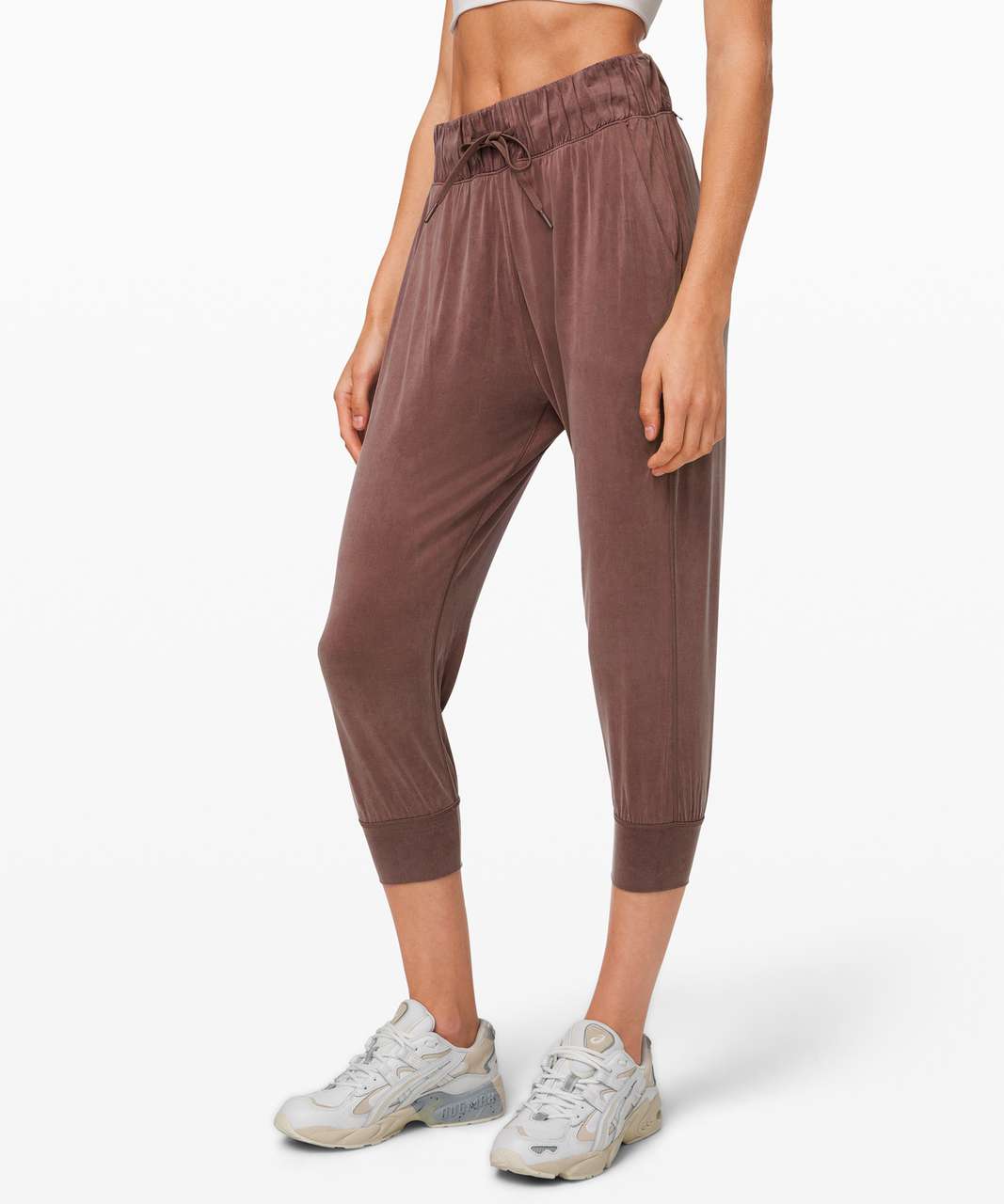 Lululemon Lost in Leisure Crop Jogger - Antique Bark