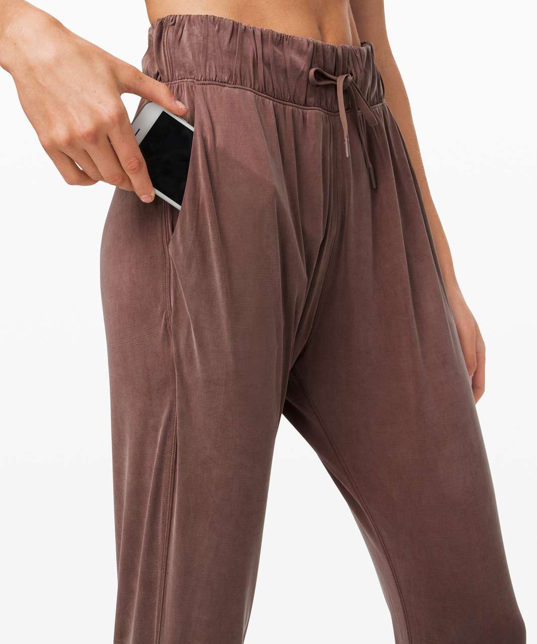 Lululemon Lost in Leisure Crop Jogger - Antique Bark