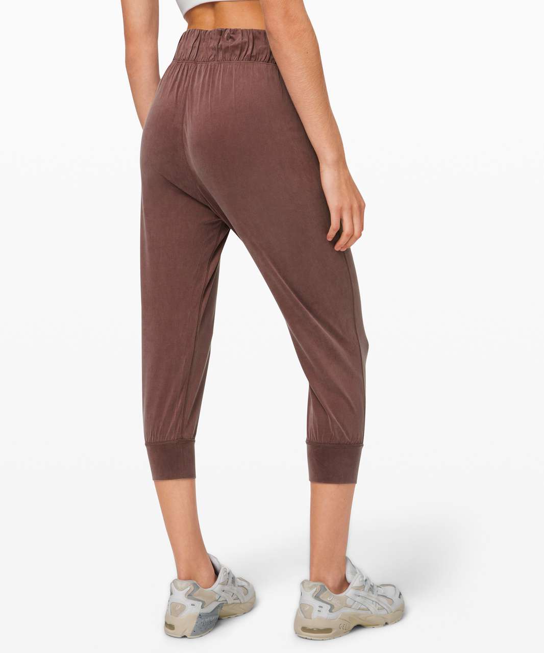 Lululemon Lost in Leisure Crop Jogger - Antique Bark