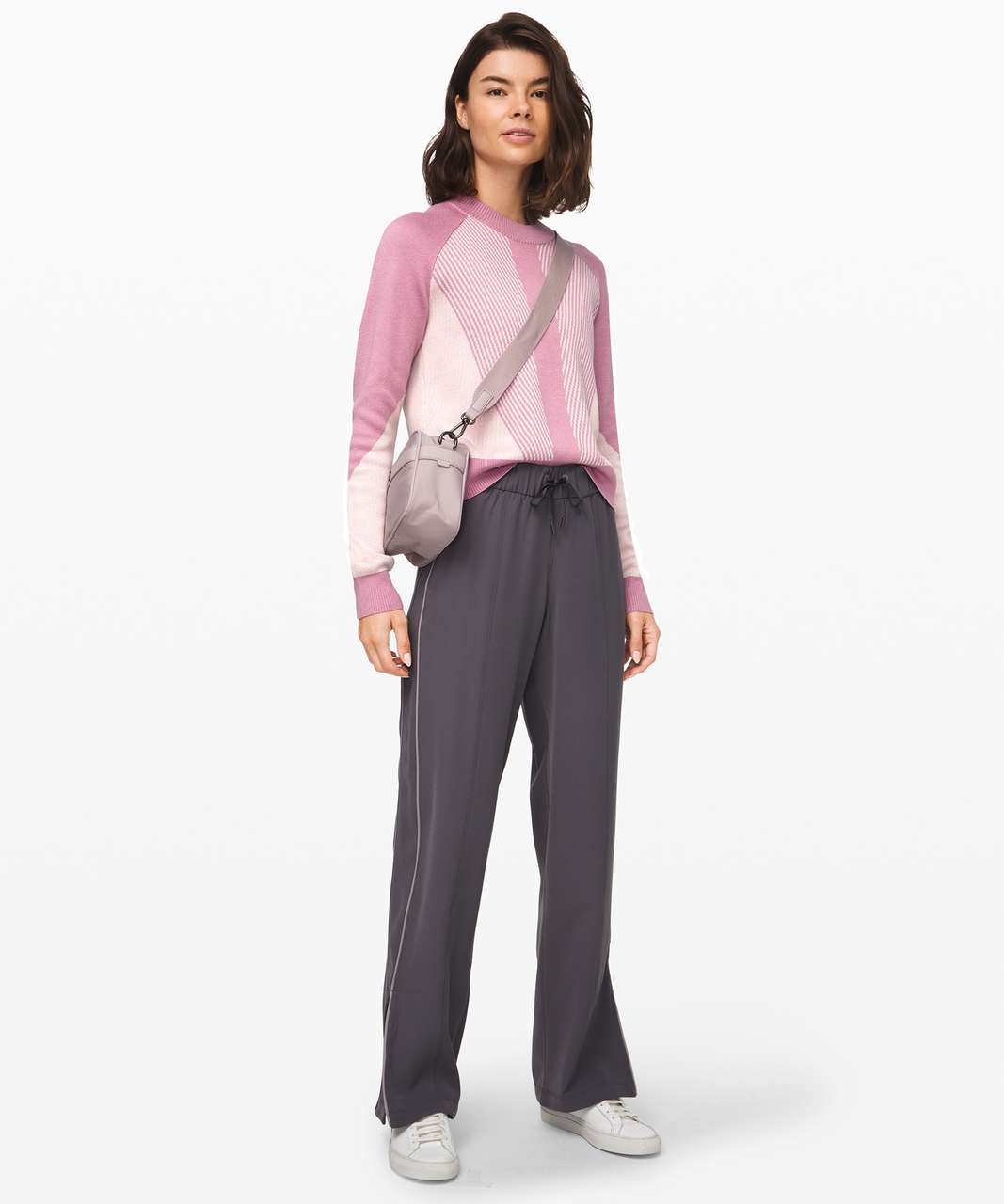 Lululemon Here for Serenity Sweater - Pink Taupe / Light Chrome / Pink Bliss  - lulu fanatics