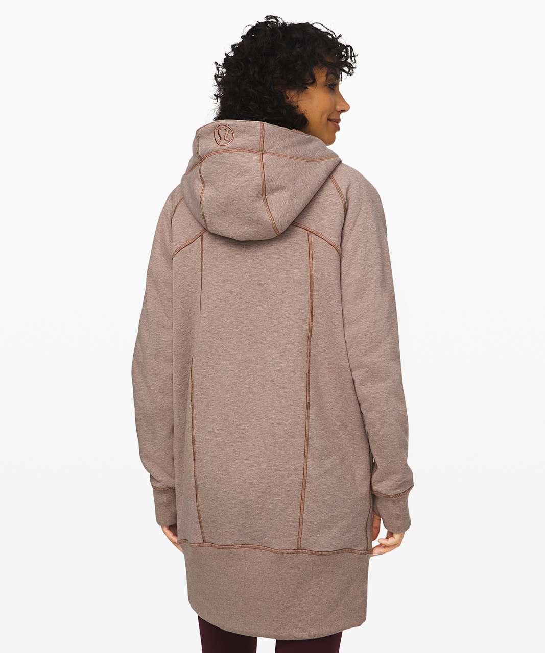 Lululemon Scuba Sherpa Hoodie *Long - Heathered Spanish Oak / Spanish ...