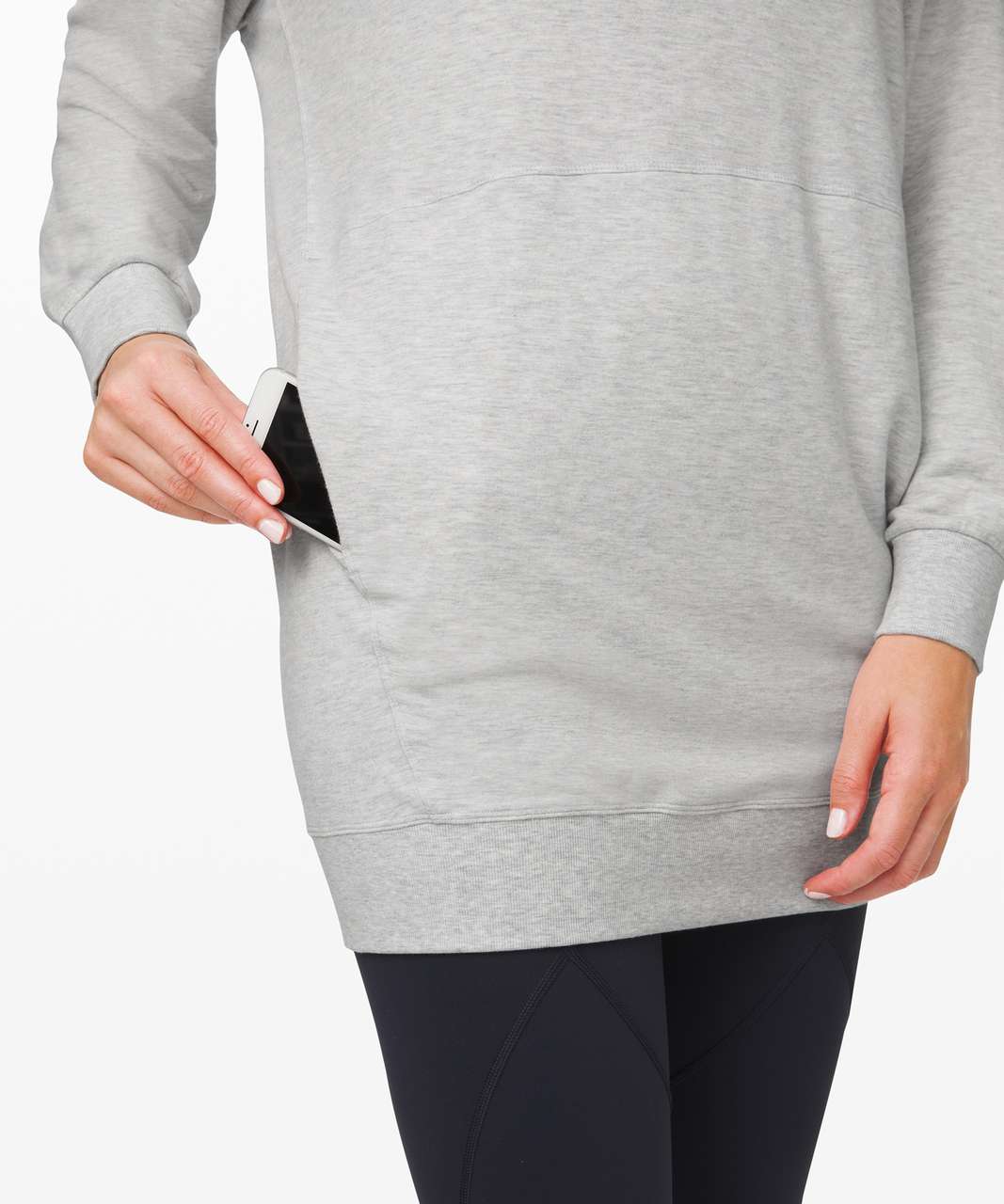 Lululemon Seek Stillness Hoodie - Heathered Core Ultra Light Grey