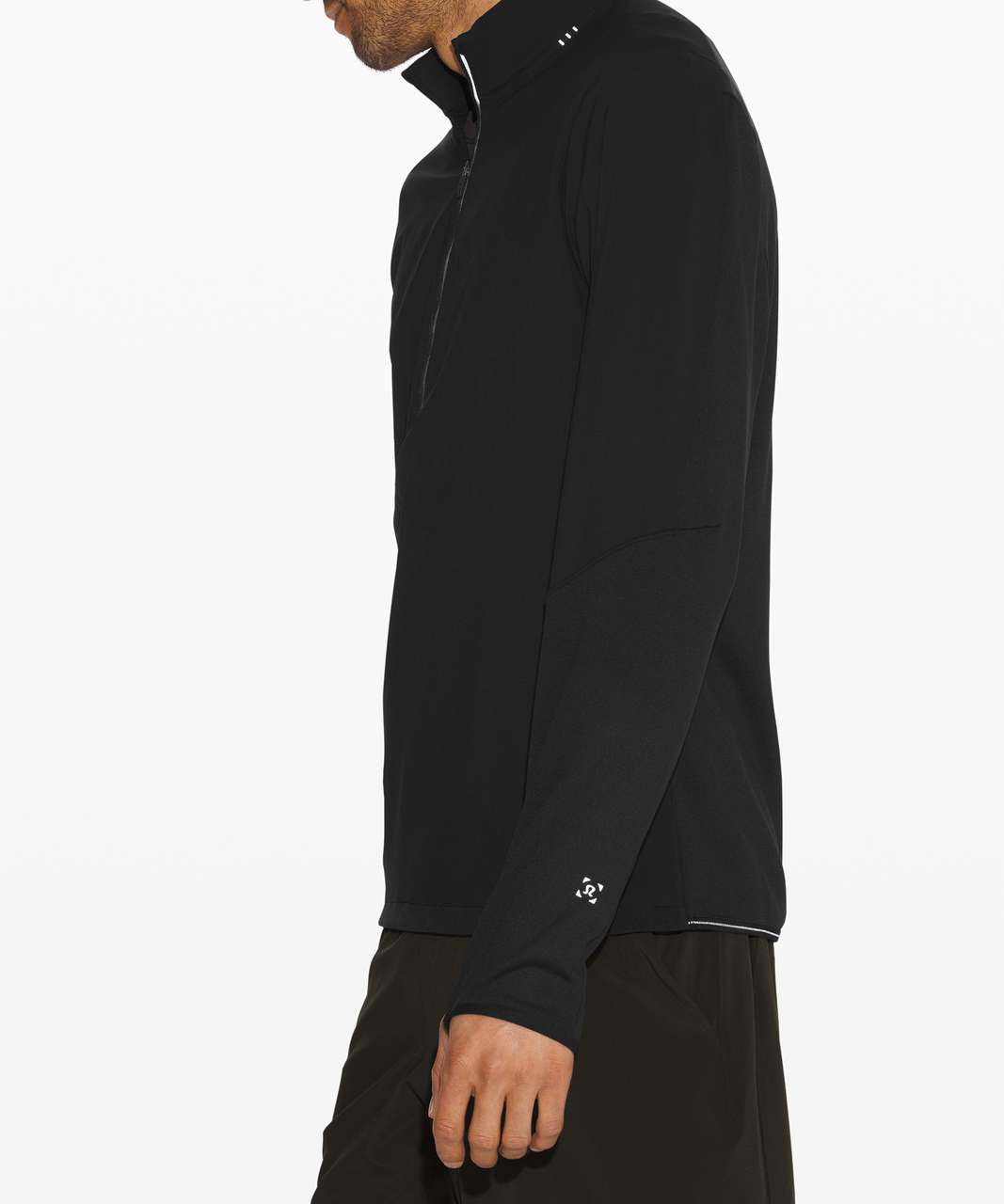 Lululemon - Cold-Terrain Mesh-Trimmed Jersey Half-Zip Hooded