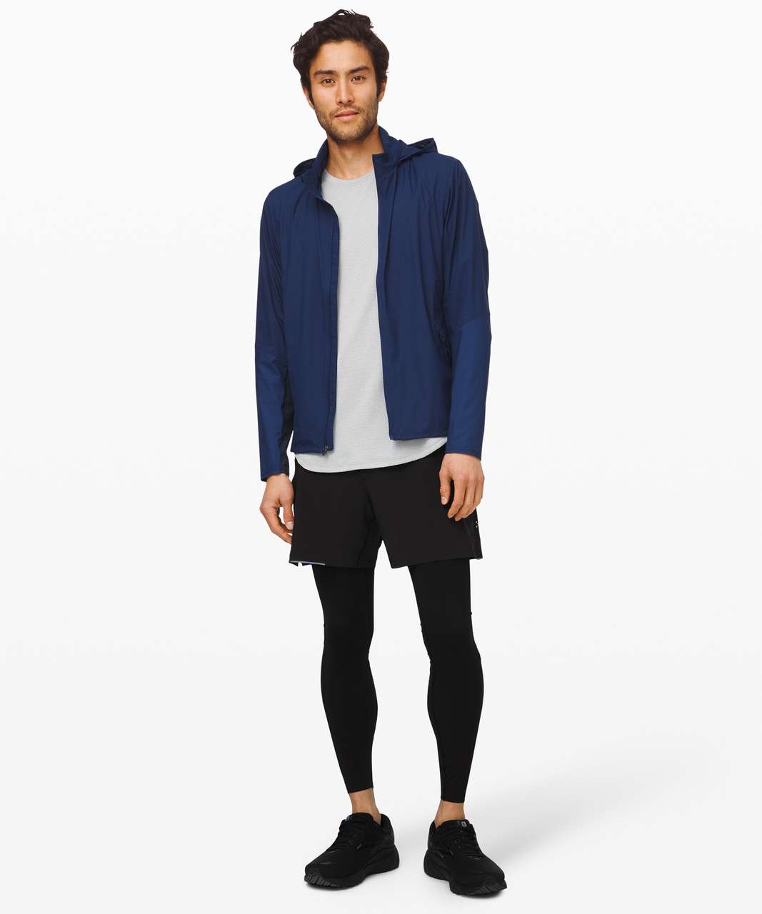 Lululemon Active Jacket - Midnight Shadow - lulu fanatics