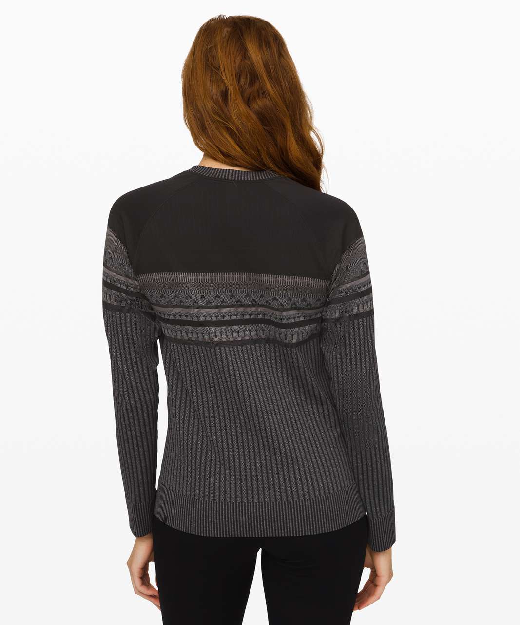 Lululemon Rest Less Pullover *Relaxed - Black / White / Titanium / Black