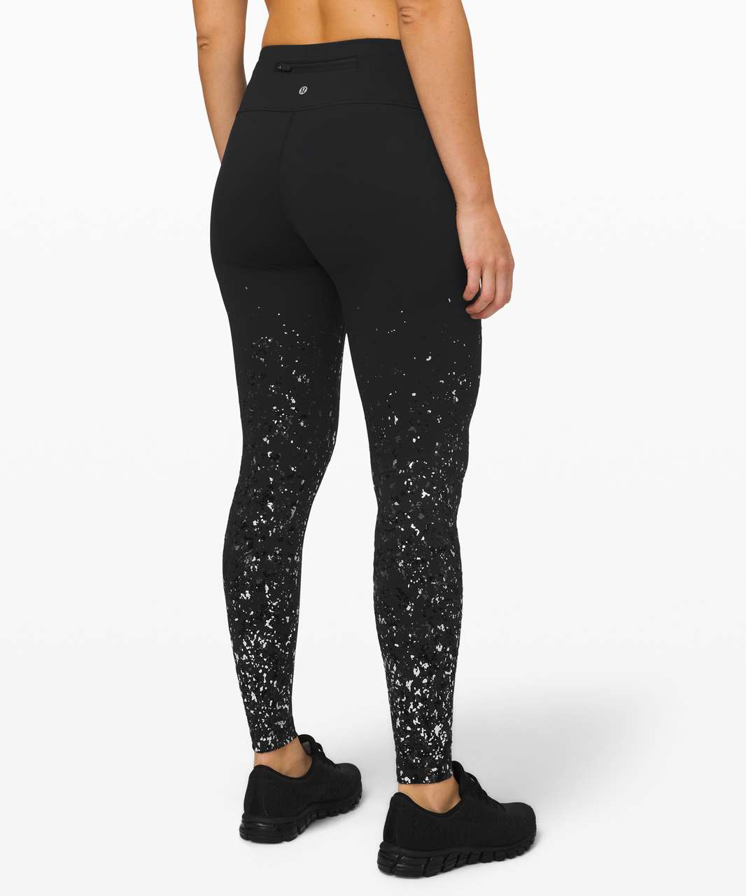 Buy Souluxe Black Speckle Sports Leggings in Qatar - bfab