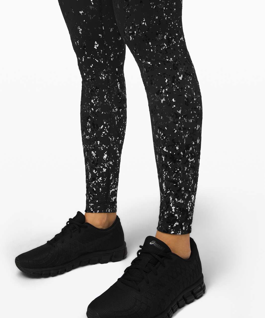 Lululemon Speed Wunder Tight 28 *Speckle Shine - Black / Deep