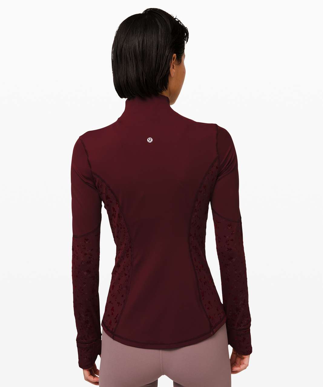 Lululemon Define Jacket *Speckle Shine - Garnet / Garnet