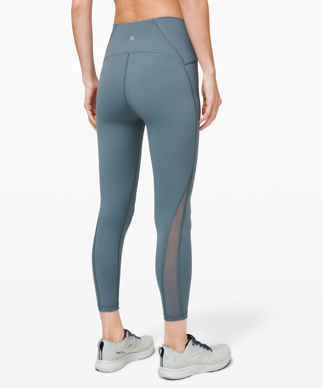 Lululemon Train Times Pant 25 - Parallel Stripe Black White - lulu fanatics