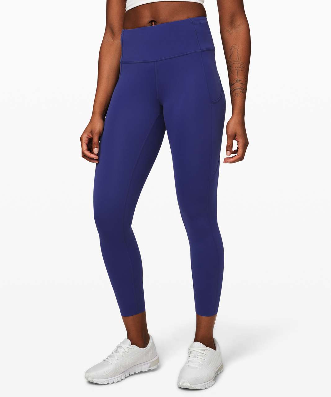 Lululemon Fast and Free Tight II 25" *Non-Reflective Nulux - Larkspur