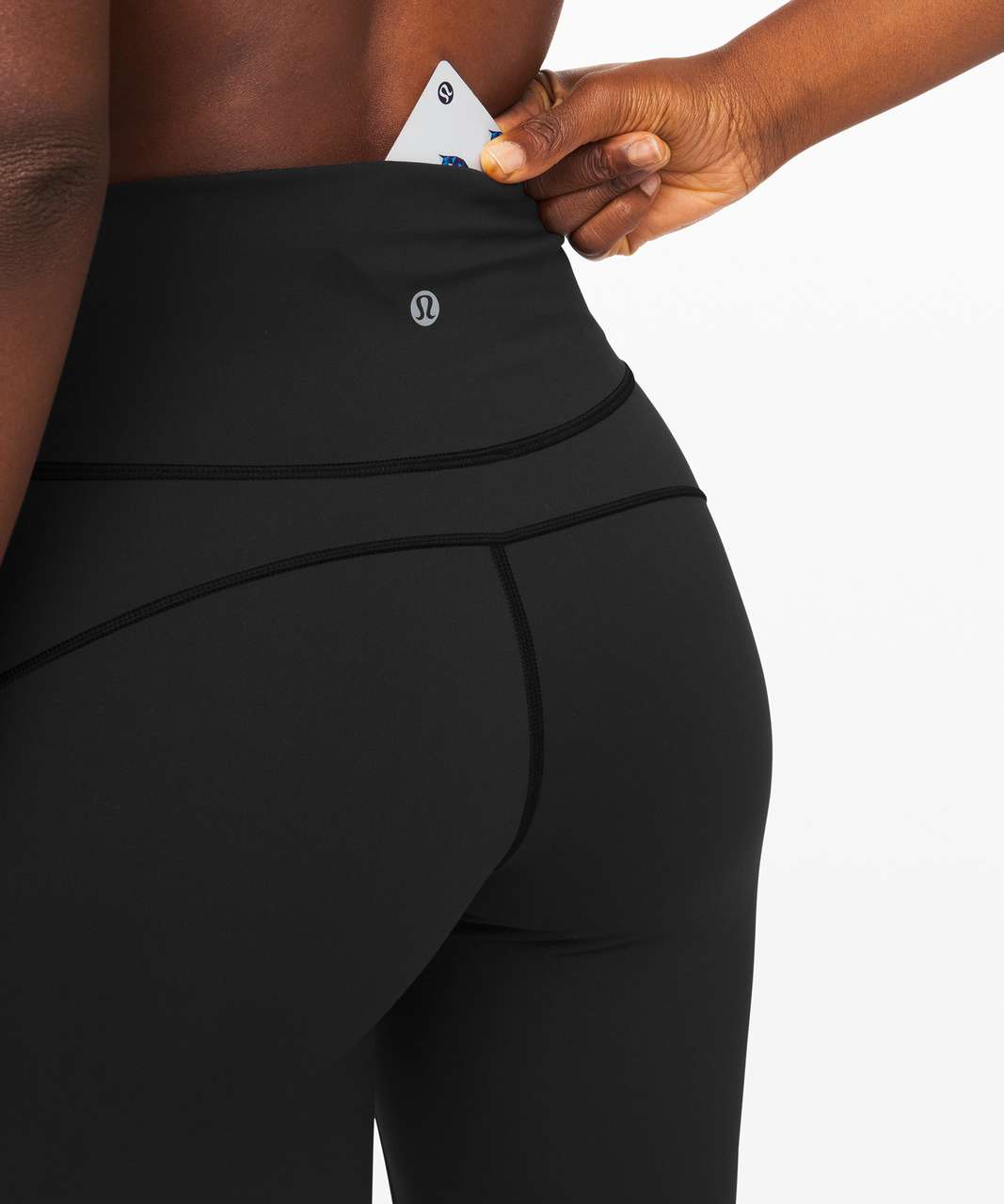 Lululemon In Movement 7/8 Tight *Everlux 25 - Black - lulu fanatics