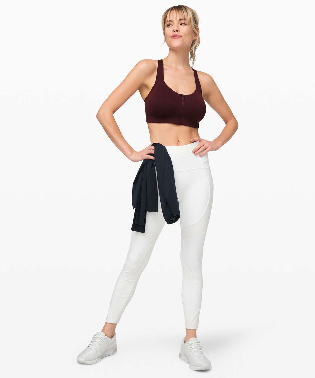 Lululemon Take Power Bra - Garnet - lulu fanatics