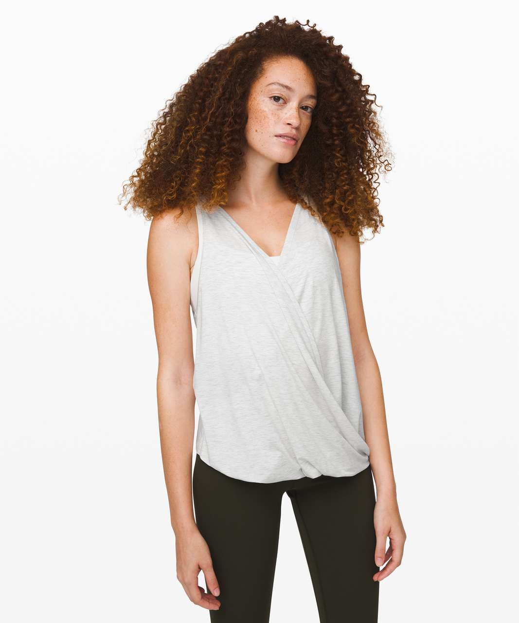 Lululemon As You Like It Tank *Reversible - Heathered Core Ultra Light Grey