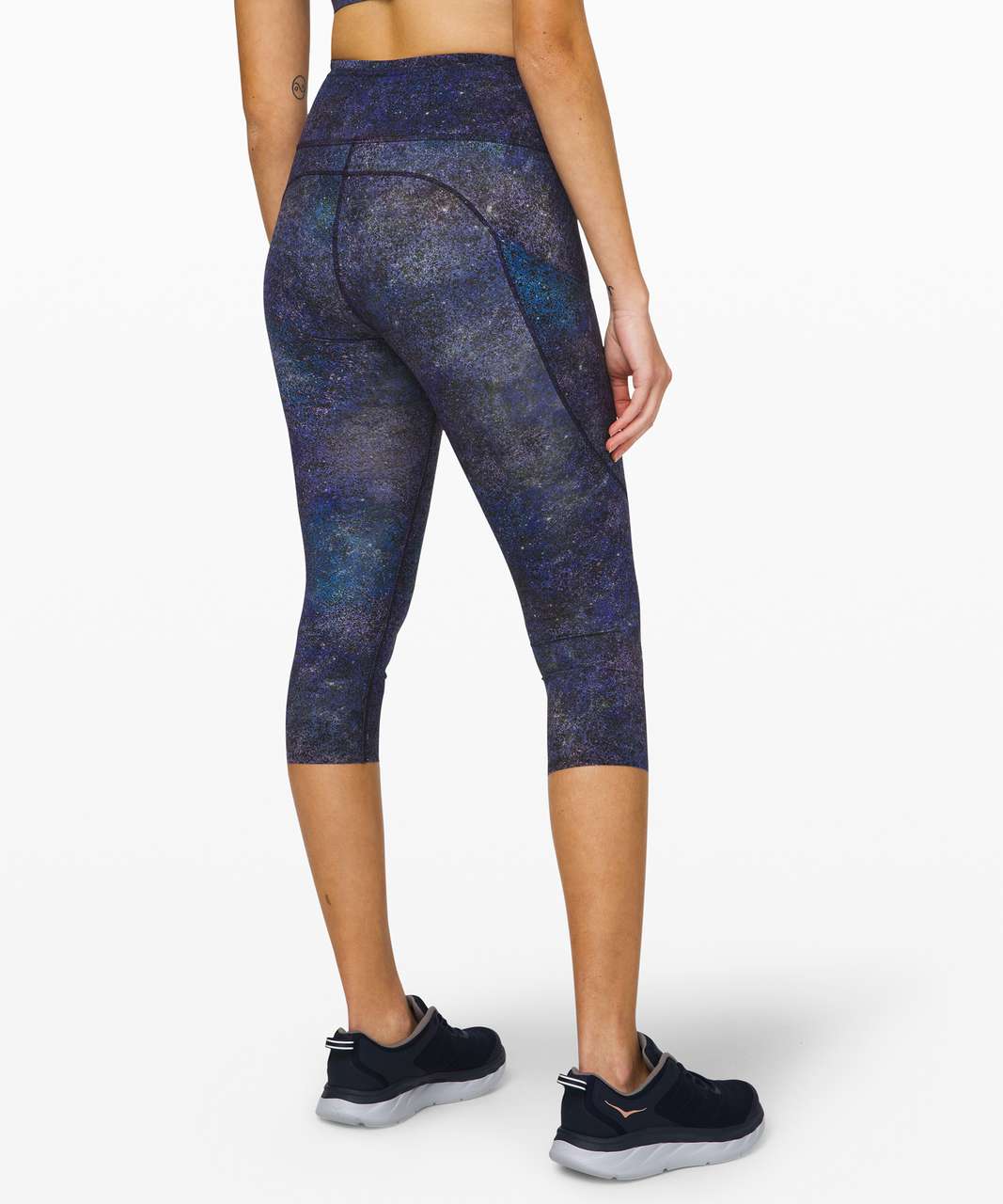 Lululemon Run: Fast And Free Crop - Black - lulu fanatics