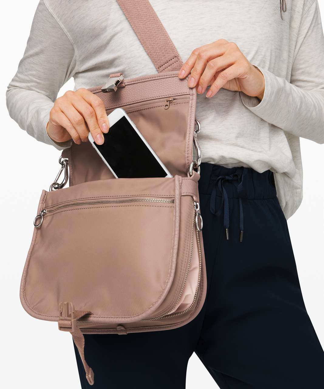 Lululemon Now and Always Crossbody *5L - Soft Sand - lulu fanatics