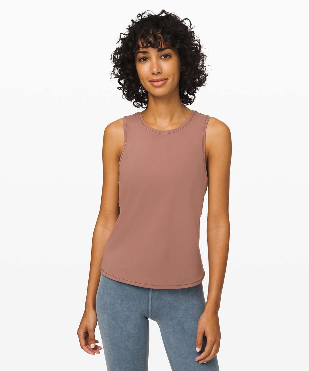 Lululemon Deep Stretch Tank *Nulu - Spanish Oak